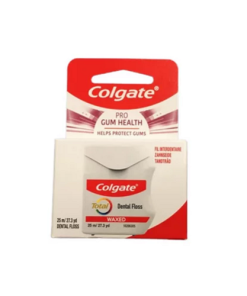 2 X Colgate Total Pro Wax Gum Health Interdental Floss 25m