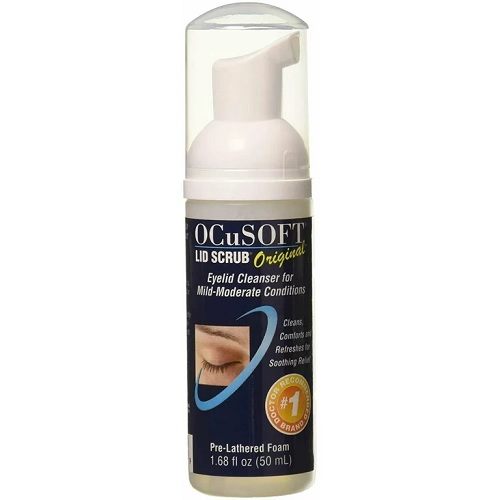 Ocusoft Eyelid Scrub Foaming Eyelid Cleanser 50ml