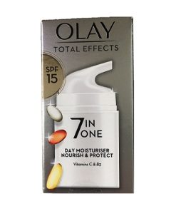 Olay Total Effects 7 in 1 Anti-Ageing Day Moisturiser SPF 15 Olay 1.7 oz Moisturizer Unisex - Damage Box