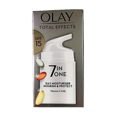 Olay Total Effects 7 in 1 Anti-Ageing Day Moisturiser SPF 15 Olay 1.7 oz Moisturizer Unisex - Damage Box