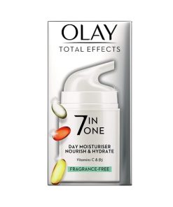 Olay Total Effects 7 in One AntiAgeing Moisturiser Fragrance Free , 50ml (BUY ONE GET ONE FREE)