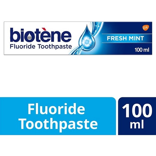 Biotene Fluoride Toothpaste Fresh Mint 100ml - Damage Box - Image 3