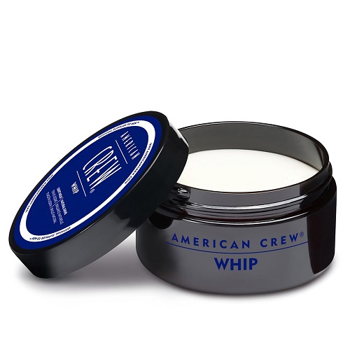 American Crew Men's Whip Styling Cream, Like Hair Gel with Light Hold & Natural Shine, 3 oz - Damage Box - Image 2