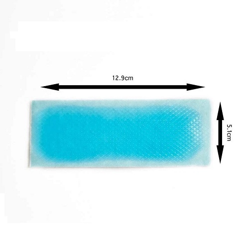 Kool n Soothe Cooling Migraine Headache Pain Relief Gel 4 Sheets - Image 3