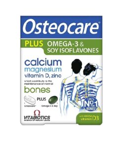 Vitabiotics Osteocare Plus Omega-3 and Soy Isoflavones - 84 Tablets/Capsules(BUY ONE GET ONE FREE))