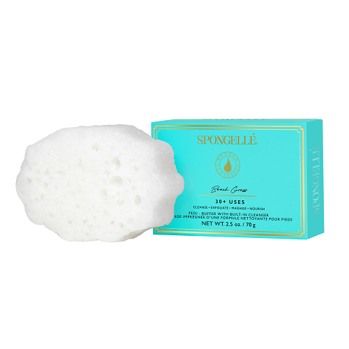 Spongellé® Beach Grass | Pedi Buffer Soap Sponge – 30+ WASHES