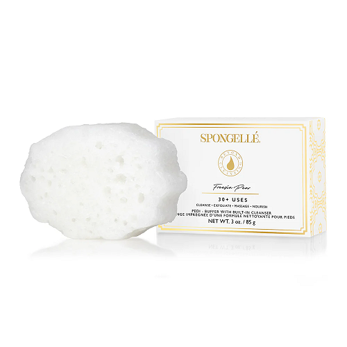 Spongellé® Freesia Pear | Pedi Buffer Soap Sponge – 30+ WASHES
