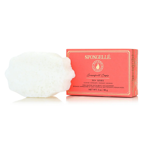 Spongellé® Grapefruit Cassis | Pedi Buffer Soap Sponge – 30+ WASHES