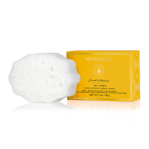 Spongellé® Sweet Patchouli | Pedi Buffer Soap Sponge – 30+ WASHES