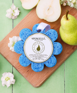 Alternative view of Spongellé® Freesia Pear | Wild Flower Soap Sponge – 14+ WASHES