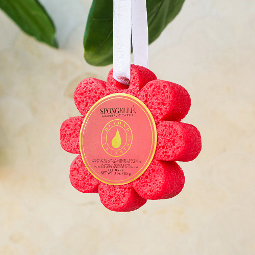 Spongellé® Grapefruit Cassis | Wild Flower Soap Sponge – 14+ WASHES - Image 2