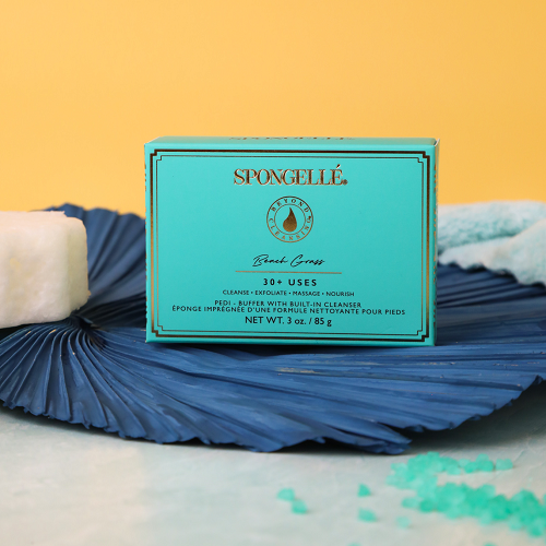 Spongellé® Beach Grass | Pedi Buffer Soap Sponge – 30+ WASHES - Image 2