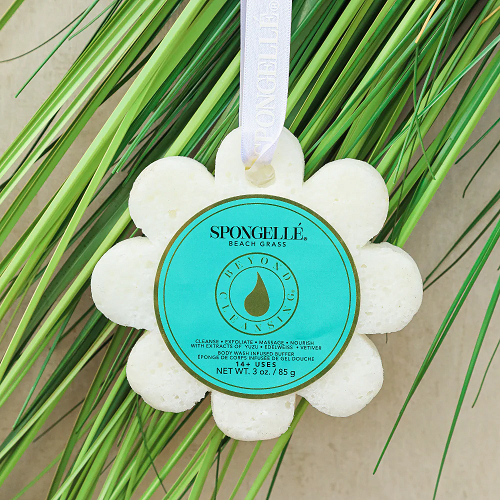 Spongellé® Beach Grass | Wild Flower Soap Sponge – 14+ WASHES - Image 2