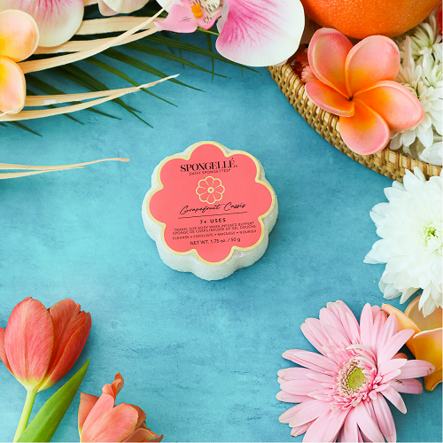 Spongellé® Grapefruit Cassis | Daisy Spongette – 7+ WASHES - Image 4